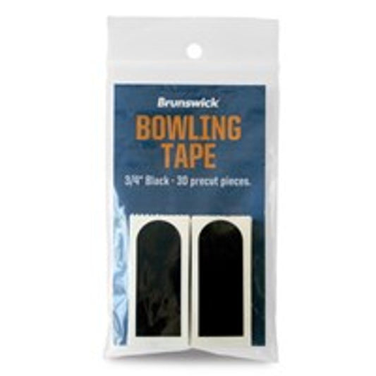 Brunswick - Black Smooth 1” Bowling Tape - 30 Pieces