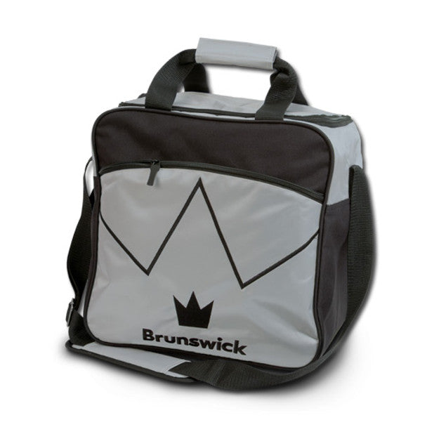 Brunswick - Blitz Single Tote Bowling Bag - Silver