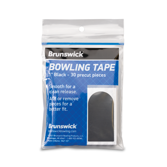 Brunswick - Bowling Tape 1" Black - 30 Pieces