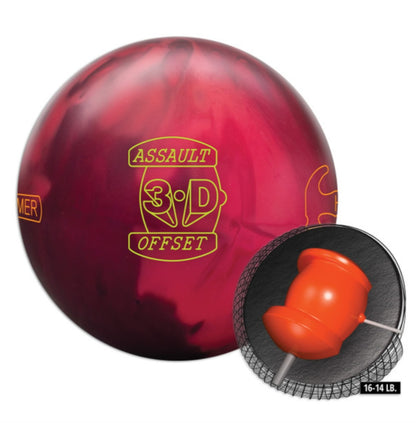 Hammer 3-D Offset Assault Bowling Ball