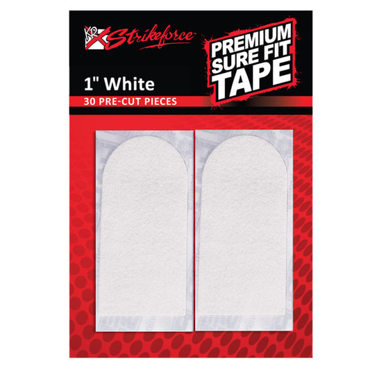 KR Strikeforce - Premium Sure Fit Tape - White 1" (30 pieces)